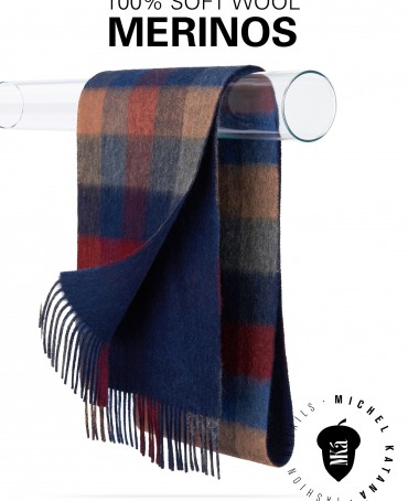 Шарф Унисекс F3-2HsQ.W315_GZ-548A/NAV.AU